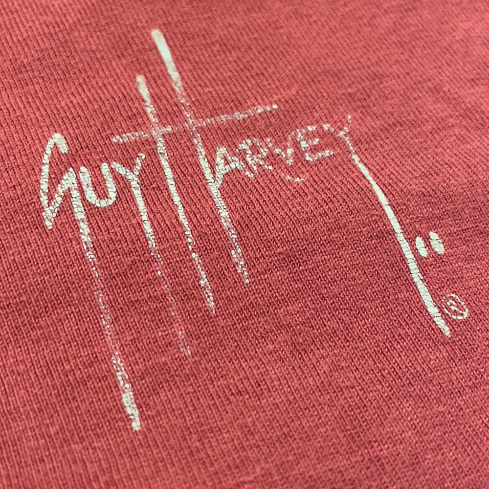 Guy Harvey | Long Sleeve T-Shirt | Maroon | Small